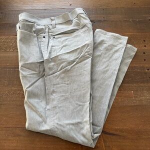 Men's Gray Pants tech pant 32” inseam
